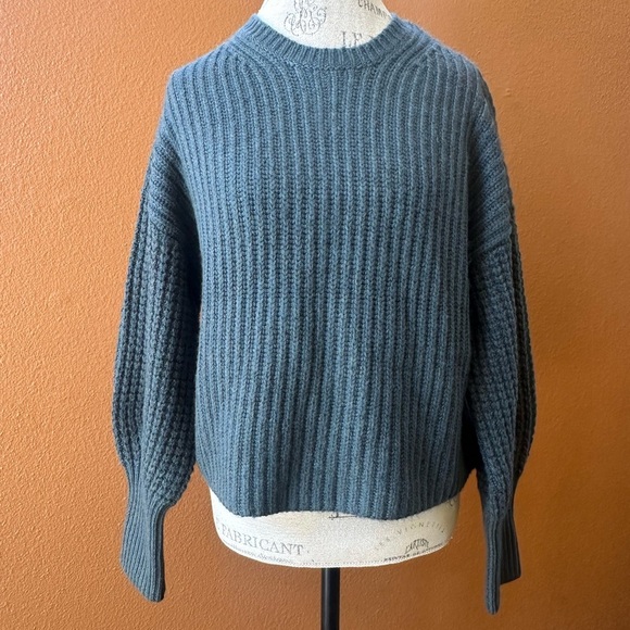 Splendid “Sarah” Wool/Cashmere Blend Sweater In Balsam Small New Without Tags! - Picture 4 of 9